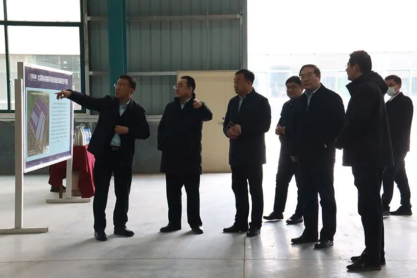 濟(jì)寧市委常委，市政府副市長、黨組副書記王宏偉蒞臨天意機(jī)械調(diào)研大宗固廢項(xiàng)目